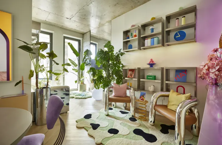 Discover how SS2025 interior design trends are transforming spring living spaces with emotional color